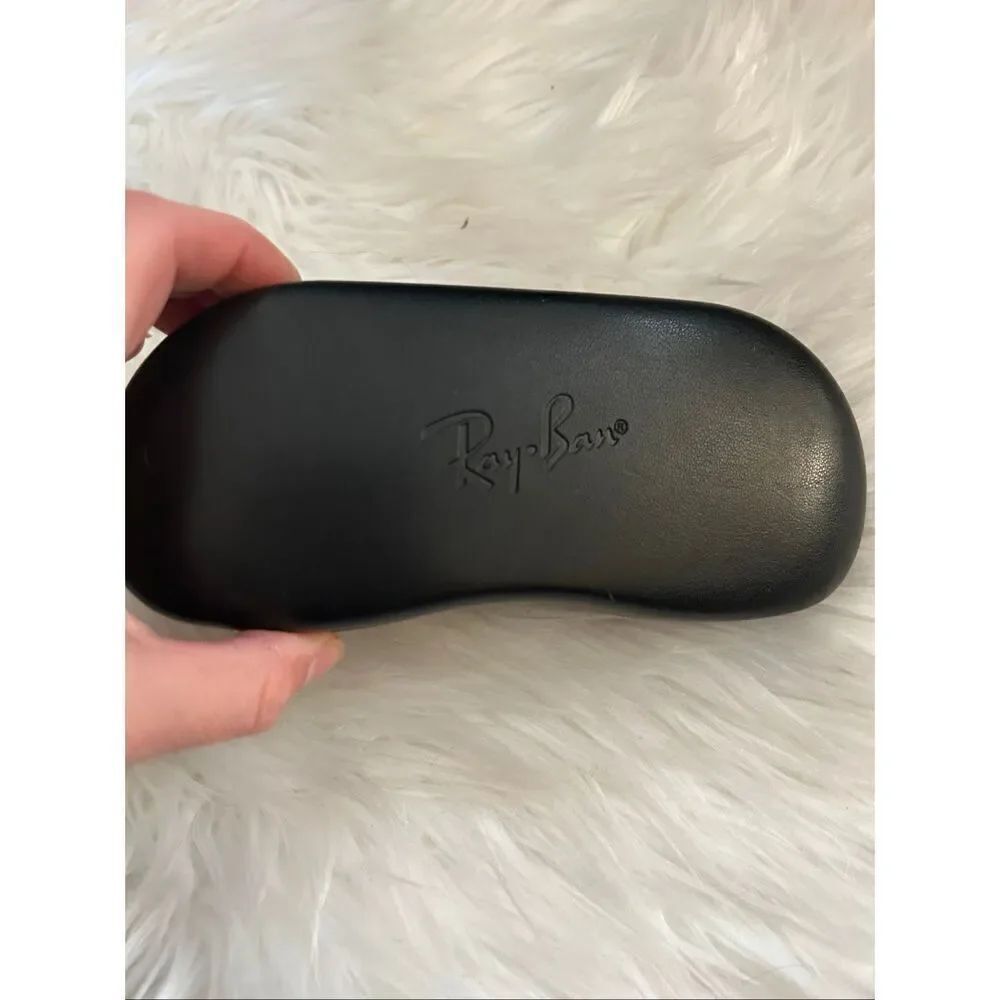 Ray ban glasses case black see pics